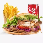 Kebab, Frites, Boissons